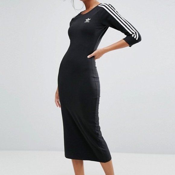 adidas fitted dress